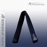 ARAWAZA ΖΩΝΕΣ EXTRA THICK COTTON 1 3/4  BLACK BELT