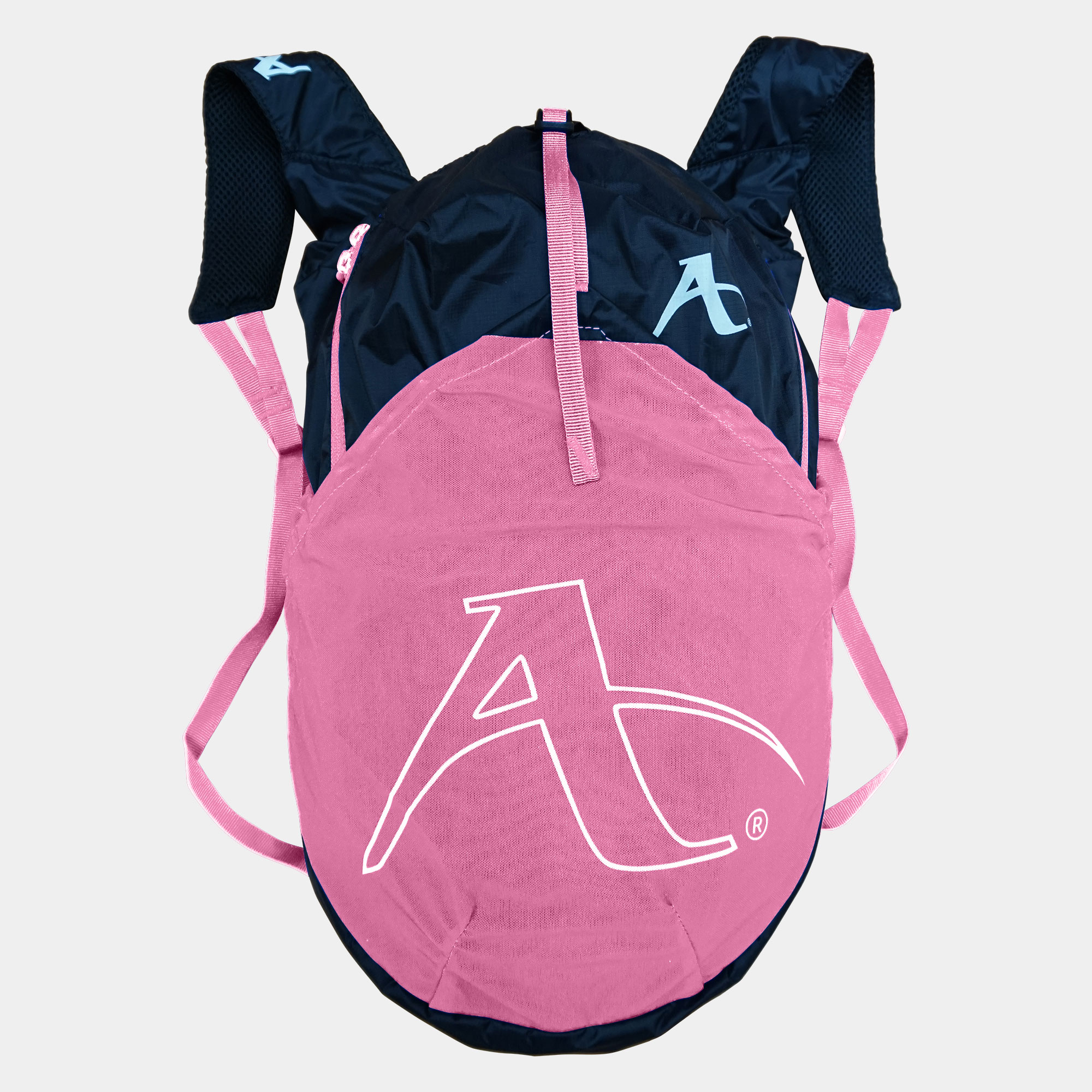bag-stowaway-backpack-arawaza-pink.jpg ARAWAZA STOWAWAY BACKPACK 18L BLACK/PINK - Image 1