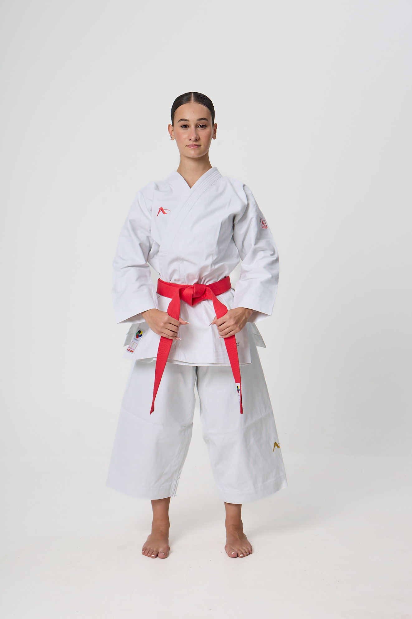arawaza_15_07_125019 DELUXE EVO KATA WKF P.L. RED 13oz - Image 1