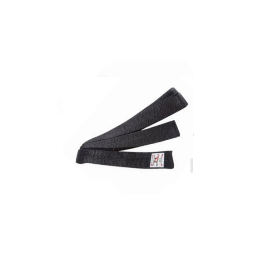 DANRHO-BUDO-BELT-IN-BLACK-RAYON DANRHO-BUDO-BELT-IN-BLACK-RAYON